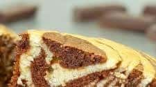 Easy Zebra Cake