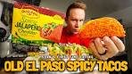 Eating Old El Paso's Spicy Jalapeño Cheddar Tacos | *TACO ...