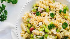 Edamame and Feta Pasta Salad