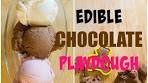 Edible Chocolate Playdough!
