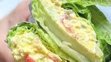 Egg Salad Lettuce Wrap