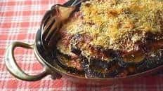 Eggplant Tomato Gratin