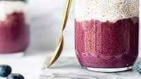 Elderberry Chia Pudding