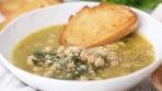 Escarole and Chickpea Soup with Garlic Toast