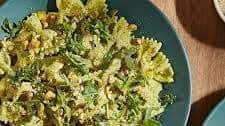 Farfalle With Lemony Arugula and Pistachio Sauce