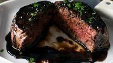 Filet Mignon with Red Wine Sauce