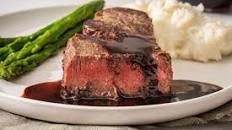 Filet Mignon with Red Wine Sauce