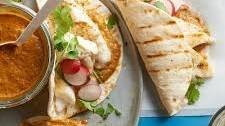 Fish Tacos with Roasted Tomato Salsa