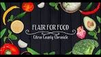 Flair for Food - Peach Flatbread with Shrimp and Okra Skewers