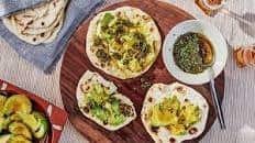 Flatbread With Avocado and Scallion Salsa