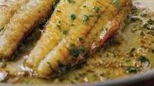 Flounder with Lemon Butter Sauce