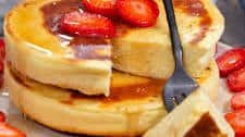 Fluffy Protein Japanese Pancakes