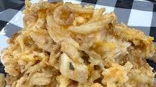 French Onion Chicken Hash Brown Casserole