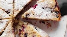 Fresh Cherry Almond Cake