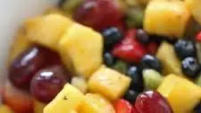 Fresh Fruit Salad with Citrus Glaze Recipe