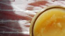 Fresh Ginger Applesauce