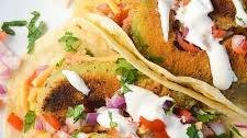 Fried Avocado Tacos