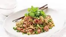 Fried Rice with Vienna Sausage