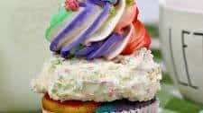 Fruit Loops Rainbow Cupcakes Recipe