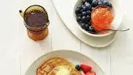 Fruit-Topped Whole Wheat Pancakes