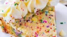 Funfetti Sugar Cookie Cake