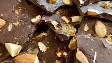 Garam Masala Spiced Chocolate Bark