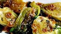 Garlic and Ginger Bok Choy