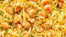 Garlic Butter Shrimp Pasta