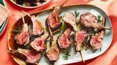 Garlic-Crusted Roast Rack of Lamb