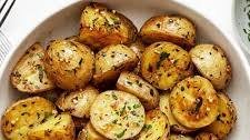 Garlic Herb Roasted Potatoes