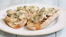 Garlic Mushroom Bruschetta