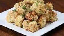 Garlic Parmesan Cauliflower Bites Recipe by Tasty