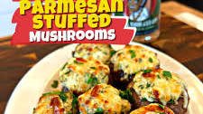 Garlic Parmesan Stuffed Mushrooms