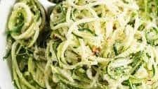 Garlic Parmesan Zucchini Noodles