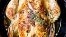 Garlic Rosemary Oven Roasted Chicken