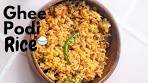 Ghee Podi Rice