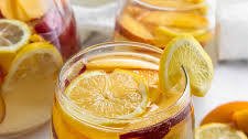 Ginger Peach White Sangria