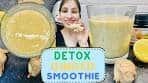 Ginger Smoothie With Lemon For Detox