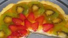 Glazed Kiwi Tart