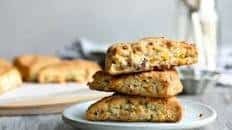 Gluten-Free Bacon-Cheddar-Chive Scones