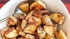 Golden, Crispy Rosemary Roasted Potatoes