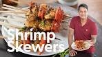 Goma At Home: Spicy Shrimp Skewers