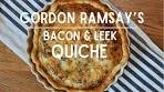 Gordon Ramsay's Bacon & Leek Quiche Recipe | Montvale ...