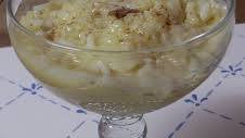 Greek Lemon-Rice Pudding