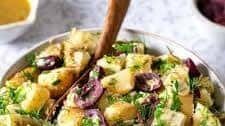 Greek Potato Salad (No Mayo!)