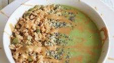 Green Hemp Seed Smoothie Bowl