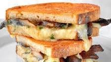Grilled Cheese and Mushroom Sandwich