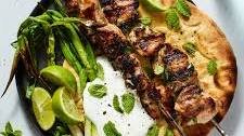 Grilled Chicken Skewers With Tarragon and Yogurt