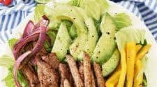 Grilled Chipotle Lime Steak Fajita Salad