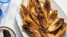 Grilled Endives With Garlic and Balsamic Vinegar